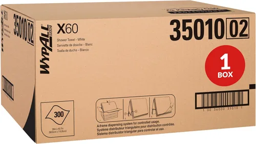 Miniatura 16 de WypAll 34790CT x 60 paños, caja pop-up, color blanco, 9 1/8 X 16 7/8, caja de 126 (paquete de 10 cajas)