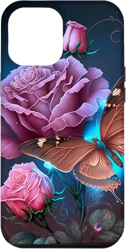 Miniatura 26 de Family Butterfly Rose Flower Firefly PC Case for iPhone 17