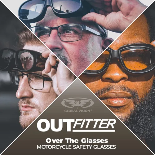Miniatura 3 de Global Vision Outfitter acolchado de espuma se adapta a la mayoría de lentes transparentes