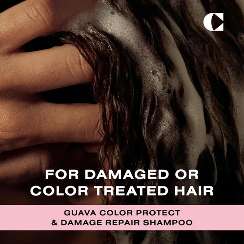 Miniatura 2 de Ceremonia Champú Guava Color Protect & Damage Repair Restaura el cabello y aumenta el brillo con aloe vera Protege el cabello de los rayos UV