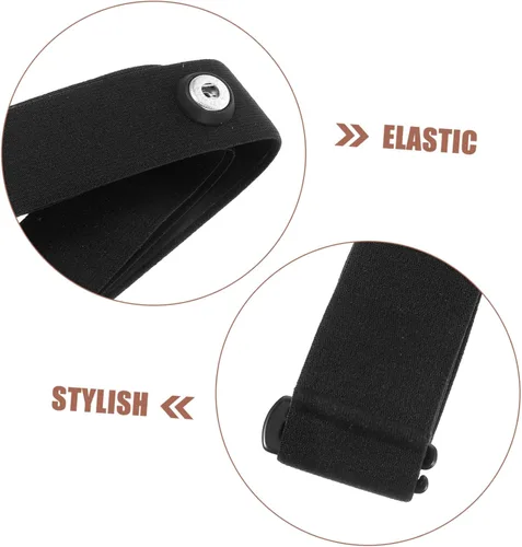 Miniatura 6 de KOMBIUDA Monitor de correa de pecho Sensor Banda elástica para un seguimiento preciso para correr, ciclismo y actividades de fitness Cómodo
