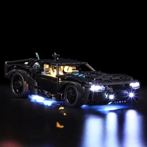 Miniatura 2 de YEABRICKS Luz LED para Lego-42127 Technic The Batmobile Building Blocks Model (Lego Set no incluido)