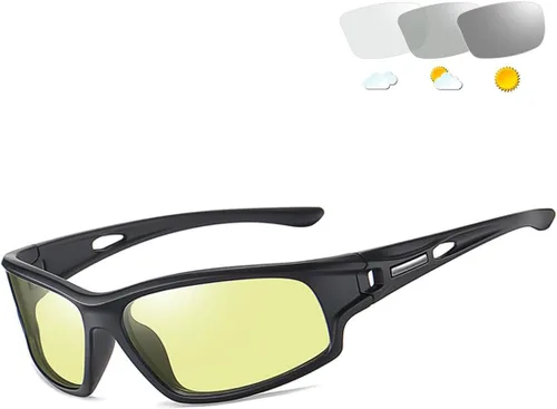 YIMI Gafas de sol polarizadas fotocromáticas para conducción z87 para hombres y mujeres gafas de seguridad de día y noche Lente