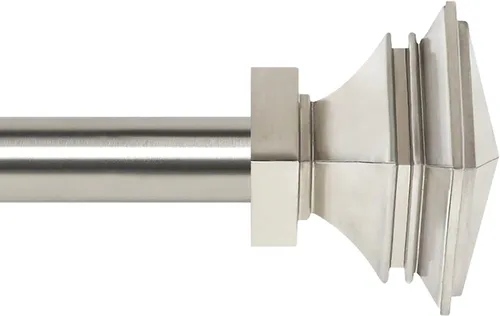 Miniatura 25 de Deco Window - Varilla ajustable para cortinas para ventanas de 18 a 44 pulgadas, poste de hierro de 1 pulgada extendible de alta resistencia