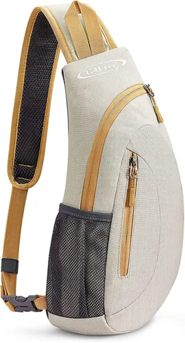Miniatura 9 de G4Free Bolso bandolera para hombres y mujeres, mochila cruzada pequeña, bolsas de hombro ligeras para viajes, exteriores y deportes (azul)