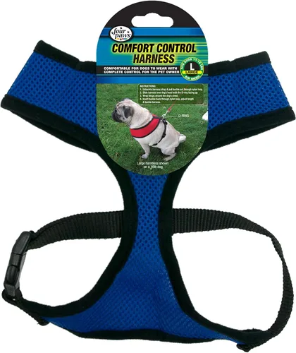 Miniatura 15 de Four Paws Comfort Control - Arnés para perro, color negro, extra pequeño