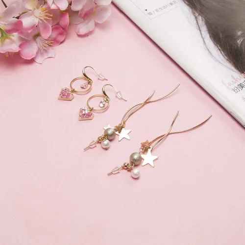 Miniatura 3 de Parte trasera de silicona para aretes, almohadillas suaves y transparentes de seguridad para los oídos, topes de embrague, repuesto para anzuelos