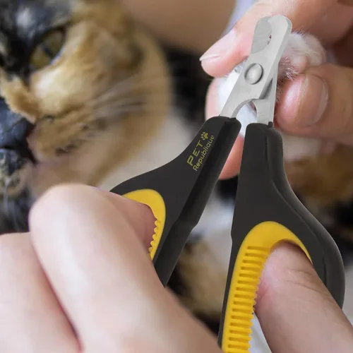 Miniatura 4 de Cortauñas para gatos de Pet Republique – Cortaúñas profesional de acero inoxidable para gatos, gatitos, hámsters, conejos, pájaros y animales