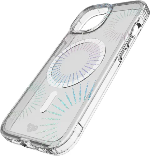 Miniatura 2 de Tech21 Evo Sparkle - Funda para iPhone 16e y 15, compatible con MagSafe, funda de protección contra impactos, color lunar