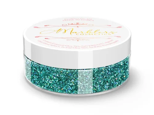 Miniatura 80 de MARBLERS Brillantina de forma gruesa de grado cosmético [estrella] 0.11 onzas (0.11 oz) Escamas No tóxica Vegana Libre de crueldad animal