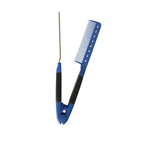 Miniatura 10 de Peine para enderezar el cabello para el hogar, peine para alisar el cabello, peine rápido para las mujeres