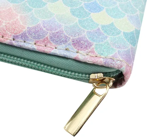 Miniatura 6 de Carteras cortas pequeñas para mujer, con cremallera para niñas y adolescentes