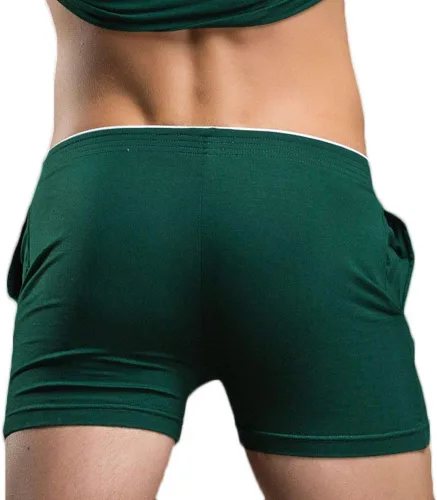 Miniatura 6 de Rexcyril Pantalones cortos de algodón para correr y entrenar para hombre