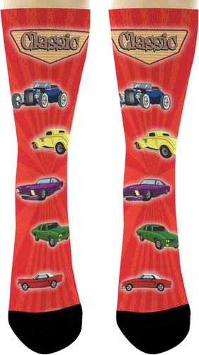 Miniatura 4 de ThisWear Regalos de autos clásicos calcetines para mujeres y hombres, calcetines novedosos para entusiastas de los automóviles
