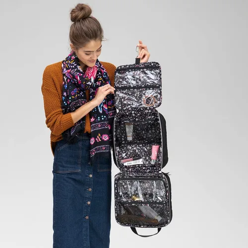 Miniatura 4 de Vera Bradley Womens Performance Twill Grand Zip Hanging Travel Organizer Accessory
