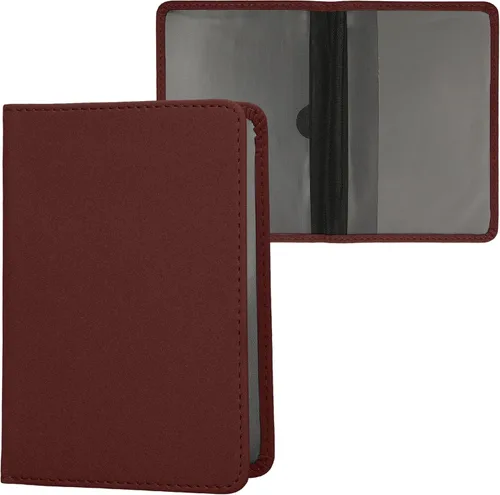 Miniatura 21 de kwmobile - Soporte para documentos del automóvil y tarjetas para documentos de vehículos y tarjetas, cuero sintético, color negro Menta