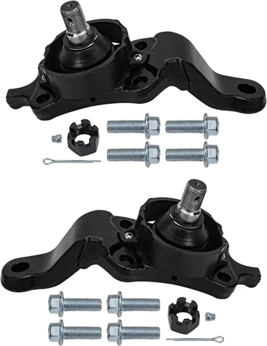 Miniatura 123 de Detroit Axle - 2 rótulas delanteras inferiores para Jeep Grand Cherokee Dodge Durango 2011-2020 2012 2013 2014 2015 2016 2017 2018 2019 Reemplazo