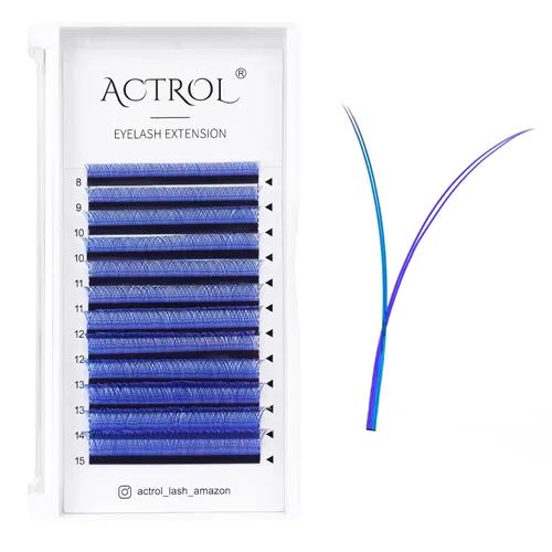 Miniatura 6 de Extensiones de pestañas 4D W, color negro, 0.003 in, rizo D, 0.315 in, volumen individual, YY, extensiones de pestañas en forma de W, fáciles