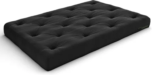 Miniatura 39 de Nirvana Futons Colchón de futón completo de 6 pulgadas, sarga azul marino, fabricado en Estados Unidos Azul marino (Navy Twill)