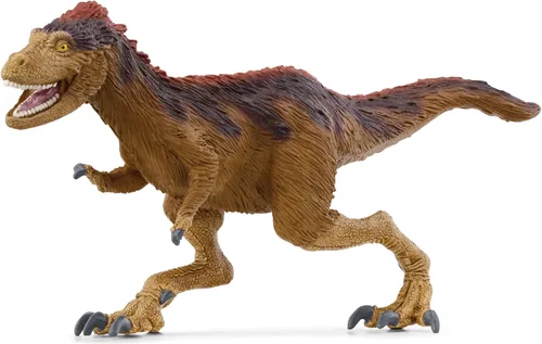 Moros Intrepidus - Juguete realista de dinosaurio de 8 pulgadas con mandíbula movible – Figura de acción detallada de dinosaurio para niños y niñas