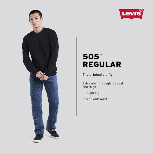 Miniatura 4 de Levi's 505 - Jeans para hombre de corte regular (también disponibles en tallas para personas grandes y altas)