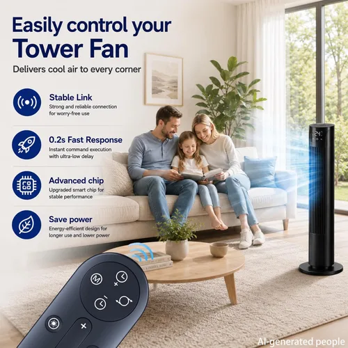 Miniatura 2 de Replacement Remote Control for Lasko Ascend Tower Fan OST100 EST100 RST200