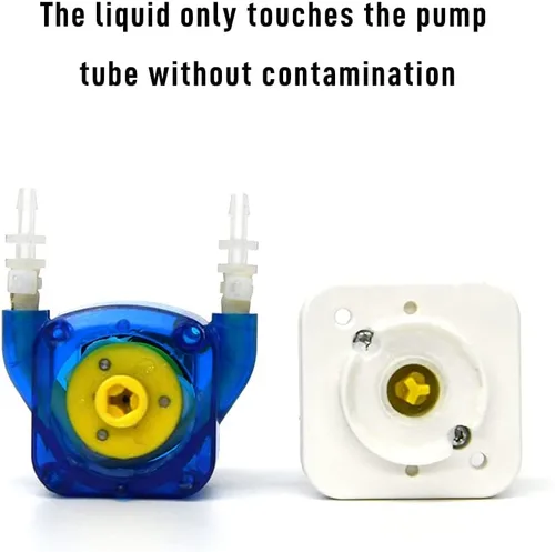 Miniatura 2 de Bomba peristáltica pequeña 12V DC Motor Kamoer KPHM100 Bomba dosificadora de líquidos de alta precisión de larga duración 3.4 fl oz/min 0.118 in ID