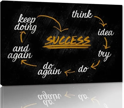 Miniatura 42 de Pause If You Must but Don't Stop Positive Quotes Posters and Prints - Lienzo inspirador, arte de pared, cinta retro para amantes de la música