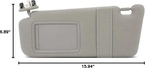 Miniatura 9 de SCITOO Conjunto de visera solar gris del lado izquierdo del conductor para Toyota Camry con techo solar (74320-06800-B0,04002-30706-B0)