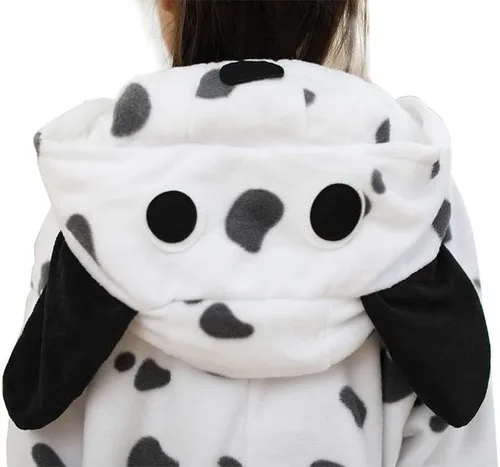 Miniatura 8 de Pijama unisex de una pieza para niños, disfraz de animal para cosplay de Navidad, Halloween