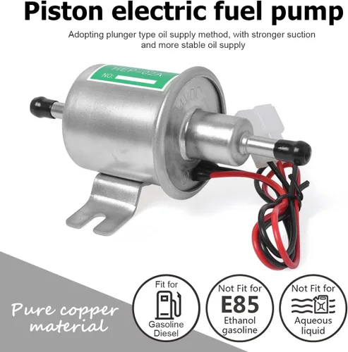 Miniatura 3 de BESULEN Bomba de combustible eléctrica, bomba de transferencia de combustible de baja presión resistente de 12 V, bomba de combustible diésel de gas
