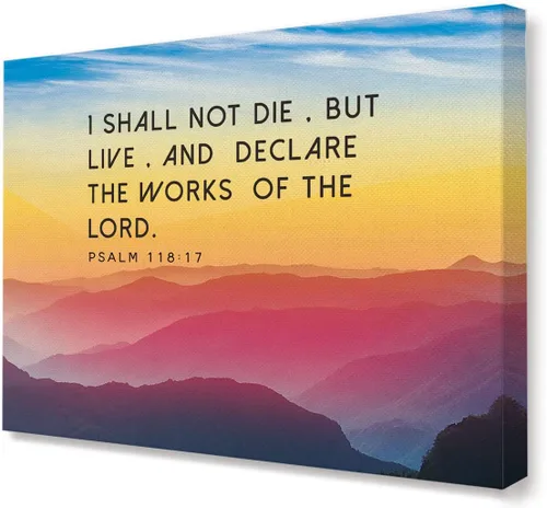 Miniatura 12 de Lienzo decorativo para pared con texto en inglés "God Says You Are", con versículos bíblicos inspiradores para mujeres y niñas, decoración de pared