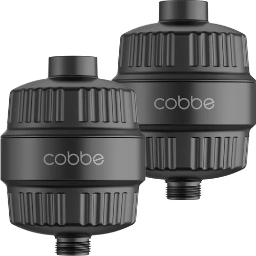 Miniatura 14 de Cobbe HD HEAVY DUTY Filtro de ducha de alto rendimiento – Filtro para cabezal de ducha de 99% de eliminación para agua dura, metales pesados, cloro