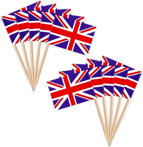 Miniatura 27 de ZXvZYT Banderas de palillos de dientes cubanos con bandera de Cuba, decoración pequeña para cupcakes de Cuba, decoración de frutas y cóctel