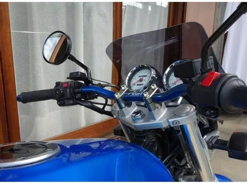 Miniatura 4 de Abrazadera elevadora de manillar Accesorios de motocicleta Elevadores de manillar Montaje Riser CNC Billet Aluminio para Tenere 700 TENERE700 XT700Z
