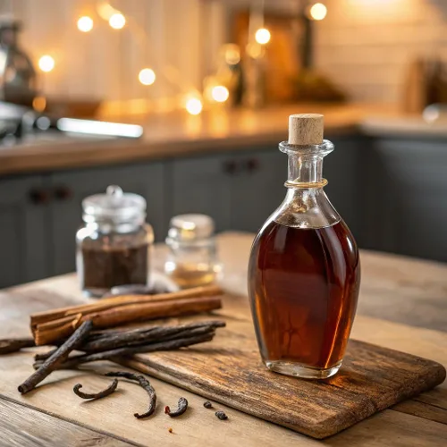 Miniatura 3 de Extracto de vainilla pura de 32 onzas, extracto de vainilla 100% real, para cocinar, bebidas y postres, 100% vegano, sin azúcar y kosher, sin OMG