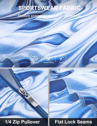 Miniatura 4 de Viracy Camiseta sin mangas con cremallera para mujer, de secado rápido, para entrenamiento de golf