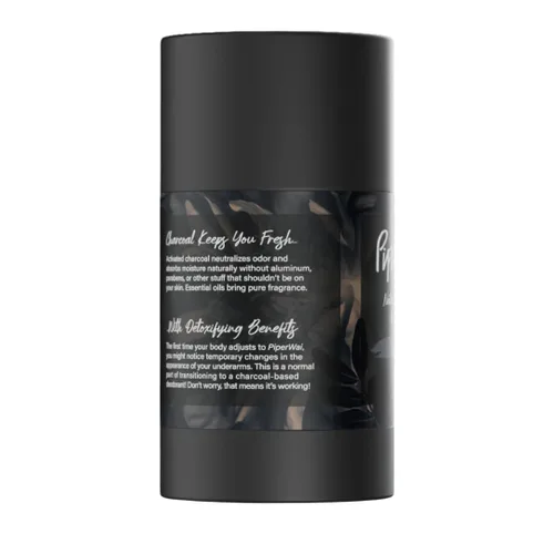 Miniatura 8 de PiperWai Desodorante natural con carbón activado Protección contra olores, vegano, sin aluminio, producto Shark Tank para mujeres y hombres Palo