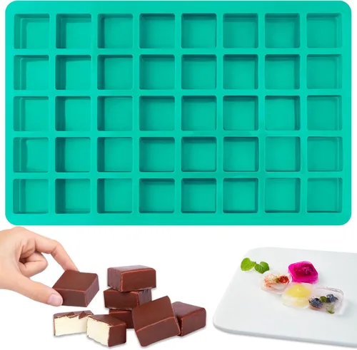 Miniatura 14 de Sakolla - Moldes de silicona redondos para caramelos, 220 cavidades, moldes cilíndricos mini para chocolate, caramelos duros, gomitas, ganache, Mini