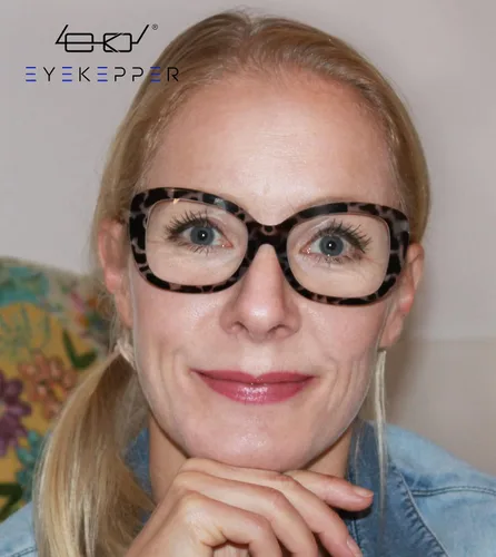 Miniatura 2 de Eyekepper Gafas de lectura elegantes para las mujeres de gran tamaño lectores - Negro +2.75