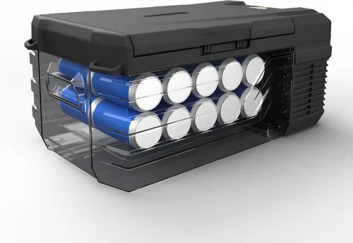 Miniatura 5 de Yellow Jacket Refrigerador de 12 voltios para automóvil, enfriador eléctrico portátil de 16 cuartos, refrigerador para auto para acampada al aire