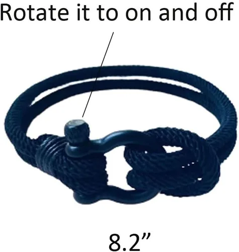 Miniatura 2 de Lemua Pulsera trenzada con texto en inglés «To My Son from Mom and Dad», regalo de cumpleaños con texto en inglés "I Will Always Be With You
