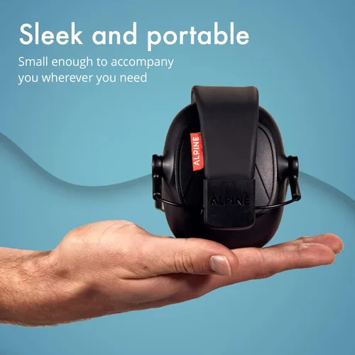 Miniatura 7 de Orejeras Alpine Defender para adultos para reducción de ruido - Auriculares premium de protección contra ruido para estudio, concentración, trabajo