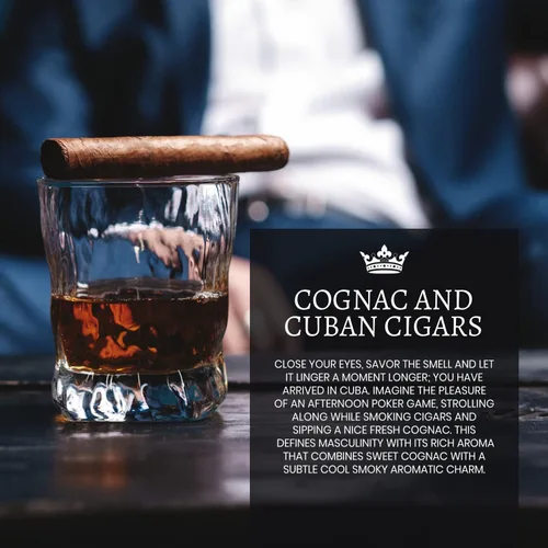Miniatura 3 de HENRI ET VICTORIA Kit para el cuidado de la barba (coñac y puros cubanos)