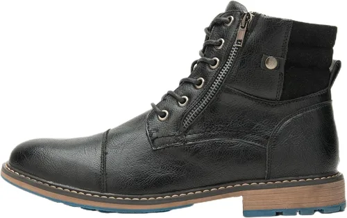 Miniatura 3 de Botas de hombre para el trabajo, combate, motocicleta, casuales, tipo Oxford