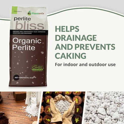 Miniatura 2 de Perlite Bliss (16 qts) - Perlite orgánico para plantas - Perlite grueso a granel como enmienda del suelo - Perlite en trozos para plantas, tierra