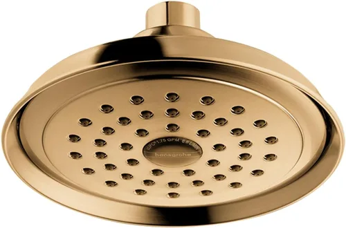 Miniatura 5 de hansgrohe Joleena 04780000 - Cabezal de ducha de transición de 6 pulgadas, 1 pulverizador completo con QuickClean en cromo, 04780000 Cromado