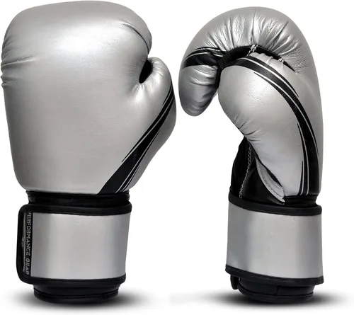 Miniatura 8 de Guantes de boxeo metálicos - MMA Muay Thai Training & Fight Oro
