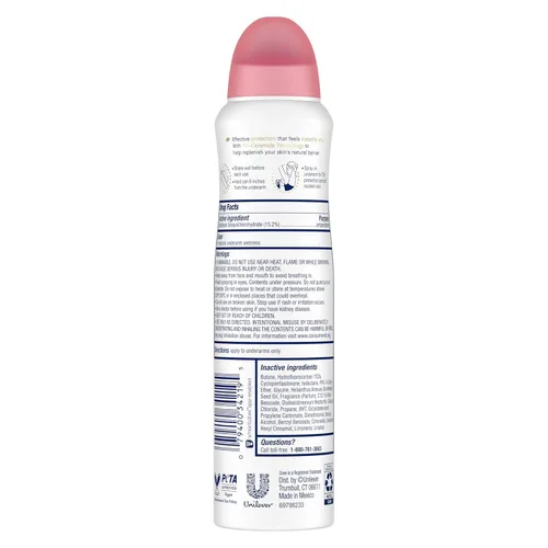 Miniatura 2 de Dove Advanced Care - Desodorante antitranspirante en aerosol Beauty Finish, 3 unidades para ayudar a reparar la barrera de la piel después