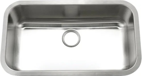 Houzer Eston - Fregadero de cocina de acero inoxidable, fregadero de 32 pulgadas de montaje inferior, duradero y versátil, esencial para el hogar y